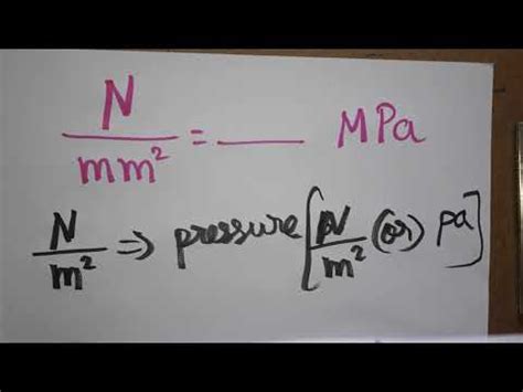 nmm to mpa|Convert N/mm^2 to MPa .